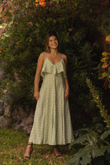 Vestido Olivia green