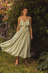 Vestido Olivia green