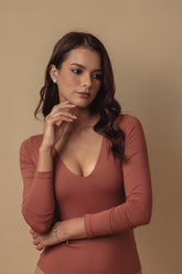 Body cocoa cuello en V
