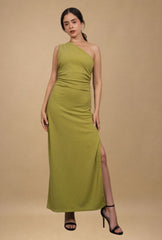 Vestido Lorena Pistacho