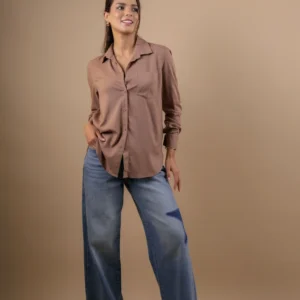 Blusa cocoa de Lino